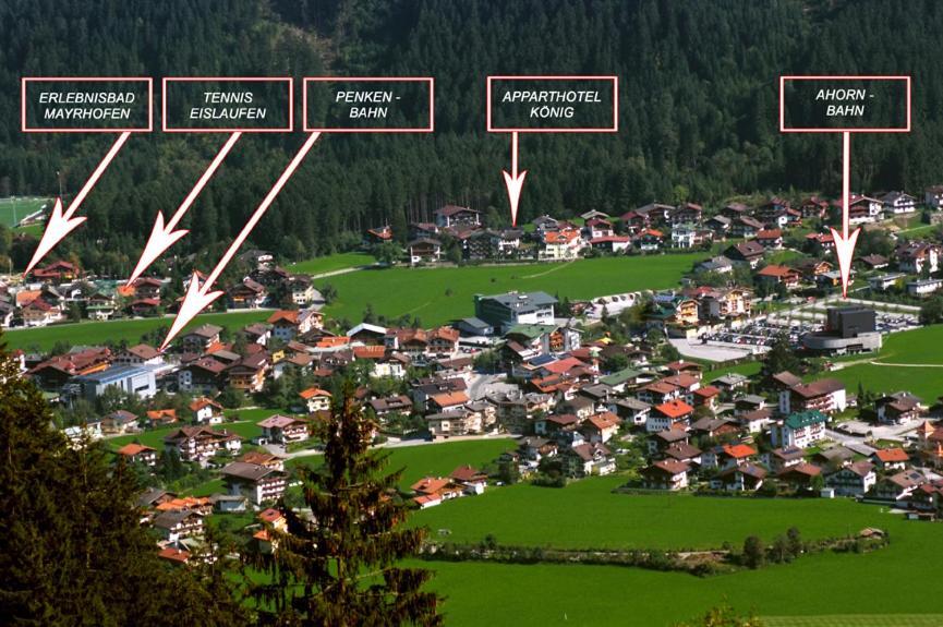 Apparthotel Koenig Mayrhofen Buitenkant foto